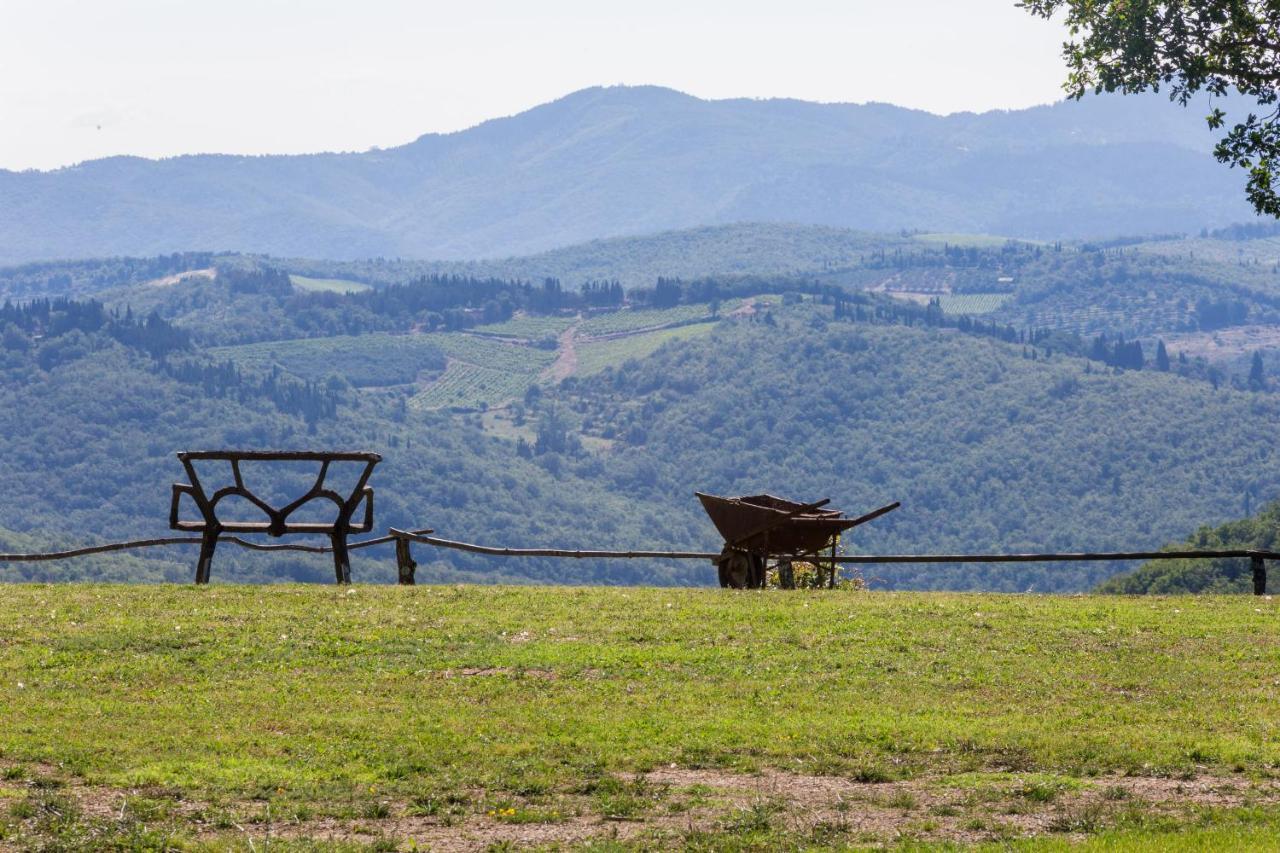 Villa Di Capovento Castellina in Chianti Ngoại thất bức ảnh